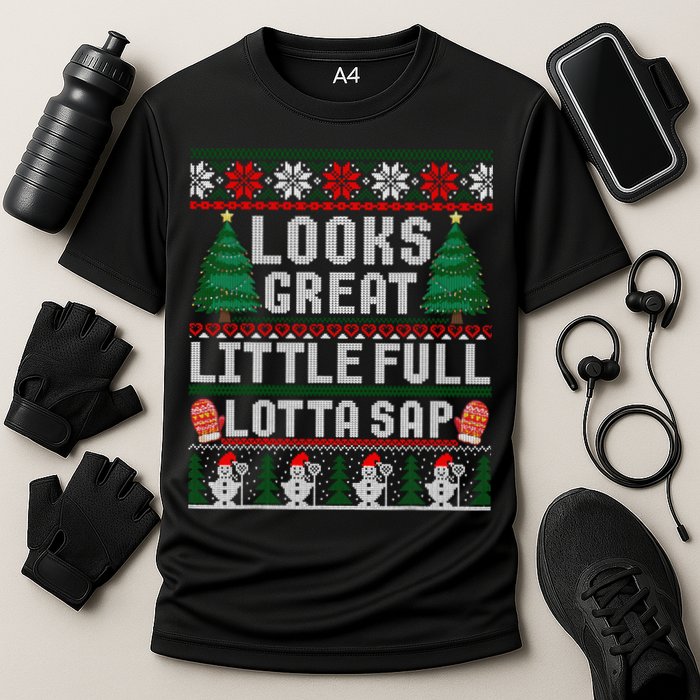 Looks Great Little Full Lotta Sap Tee Christmas Vacation Cooling Performance Crew T-Shirt