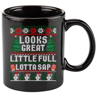 Looks Great Little Full Lotta Sap Tee Christmas Vacation 11oz C Handle Ceramic Mug