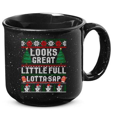Looks Great Little Full Lotta Sap Tee Christmas Vacation 15oz Campfire Ceramic Mug