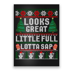 Looks Great Little Full Lotta Sap Tee Christmas Vacation Poster