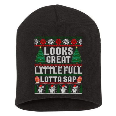Looks Great Little Full Lotta Sap Tee Christmas Vacation Short Acrylic Beanie