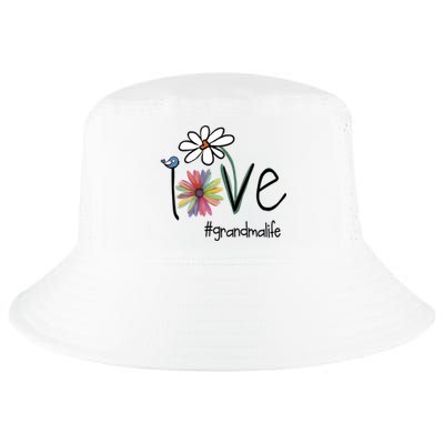 Love Grandma Life Art Flower Cool Comfort Performance Bucket Hat