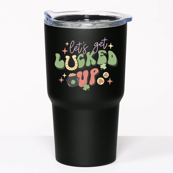 Lets Get Lucked Up Cute St Patricks Day Tumbler