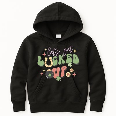 Lets Get Lucked Up Cute St Patricks Day Kids Hoodie