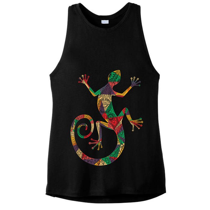 Lizard Gecko Ladies PosiCharge Tri-Blend Wicking Tank