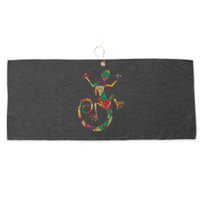 Lizard Gecko Large Microfiber Waffle Golf Towel