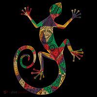 Lizard Gecko Baby Bodysuit