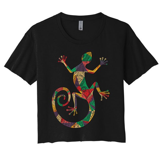 Lizard Gecko Crop Top