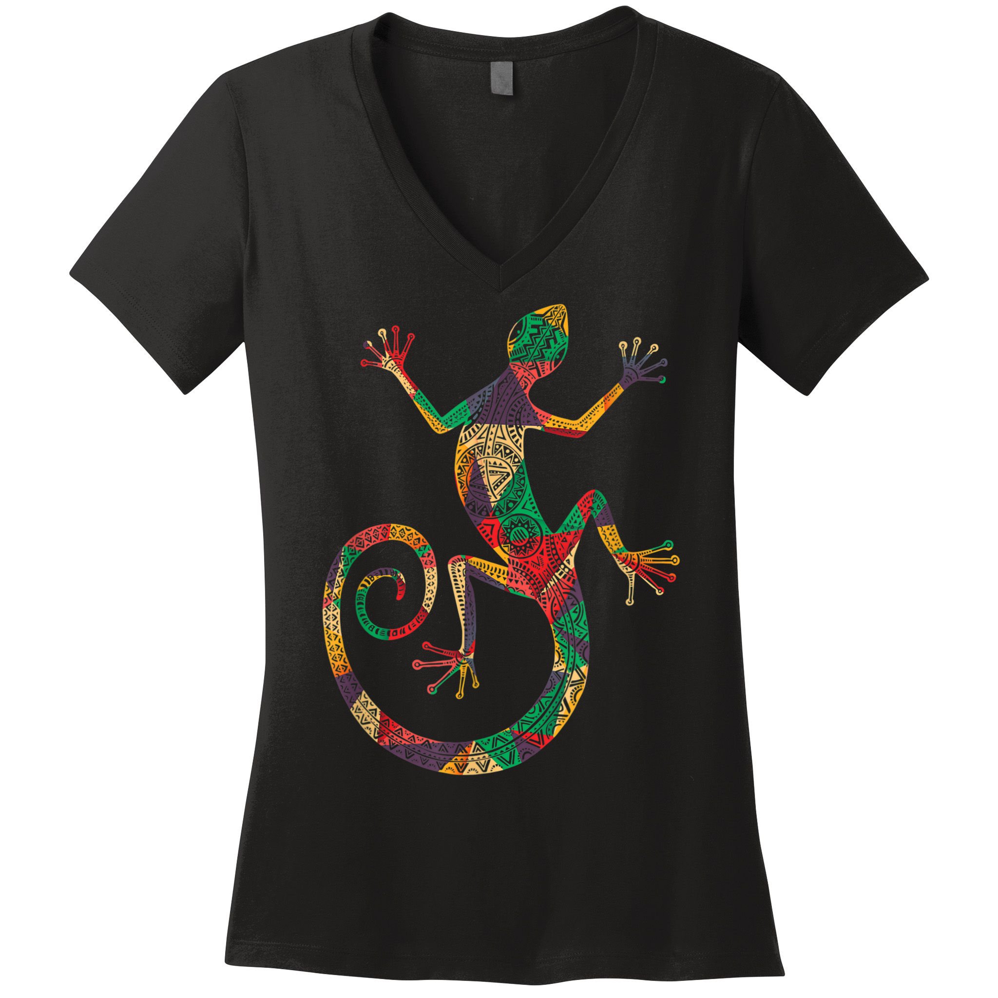Lizard Gecko Women's V-Neck T-Shirt