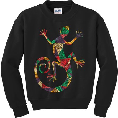Lizard Gecko Kids Sweatshirt