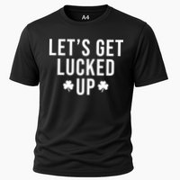 Lets Get Lucked Up St Patricks Day Funny Performance Shirt