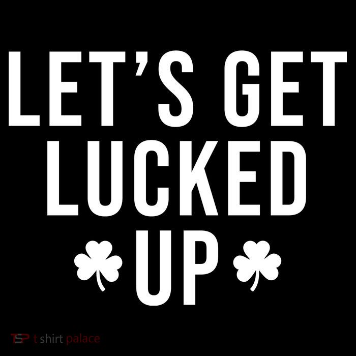 Lets Get Lucked Up St Patricks Day Funny Sustainable Beanie