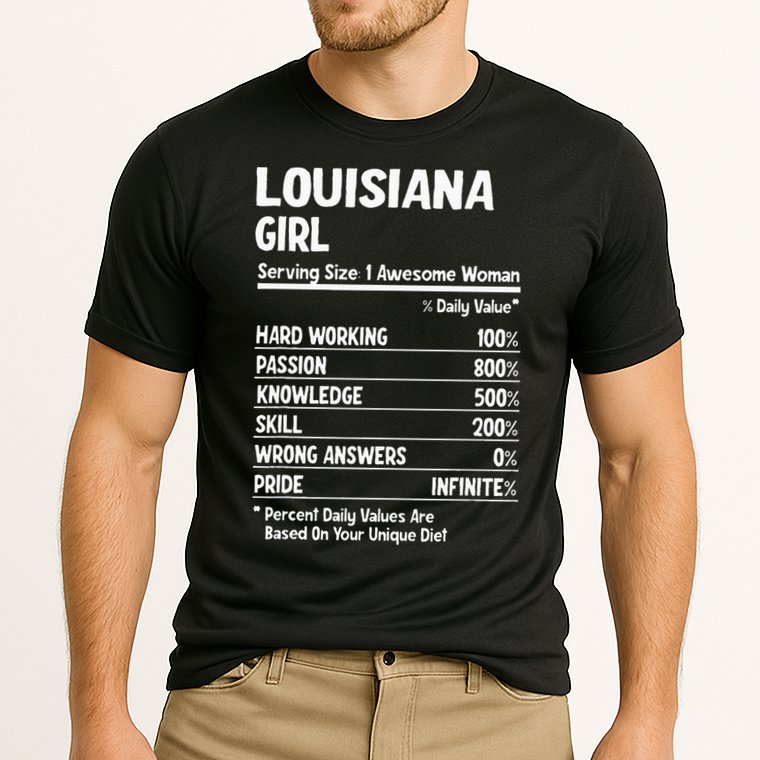 Louisiana Girl Cooling Performance Crew T-Shirt