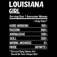 Louisiana Girl Cooling Performance Crew T-Shirt