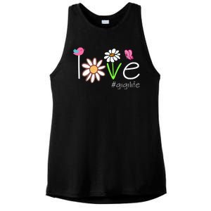 Love Gigi Life Cute Matching Family Ladies PosiCharge Tri-Blend Wicking Tank