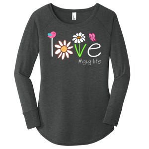 Love Gigi Life Cute Matching Family Women's Perfect Tri Tunic Long Sleeve Shirt