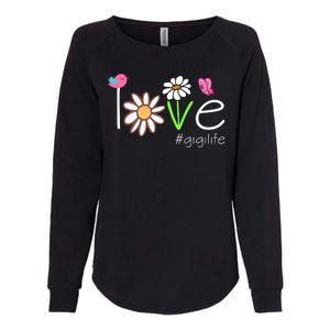 Love Gigi Life Cute Matching Family Womens California Wash Sweatshirt