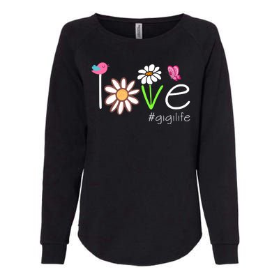 Love Gigi Life Cute Matching Family Womens California Wash Sweatshirt