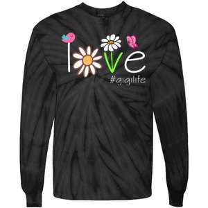 Love Gigi Life Cute Matching Family Tie-Dye Long Sleeve Shirt