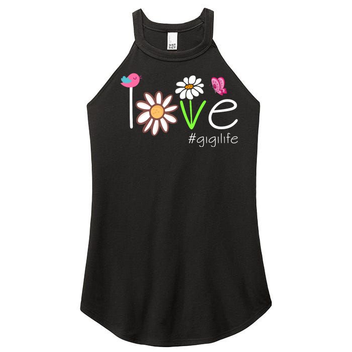 Love Gigi Life Cute Matching Family Women's Perfect Tri Rocker Tank