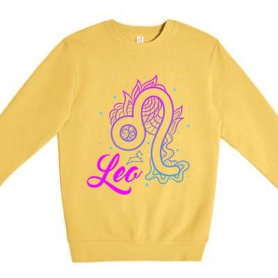 Leo Gift Premium Crewneck Sweatshirt