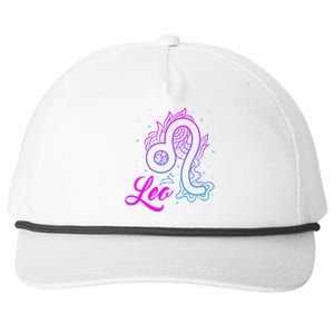 Leo Gift Snapback Five-Panel Rope Hat