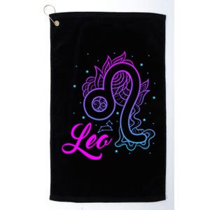 Leo Gift Platinum Collection Golf Towel