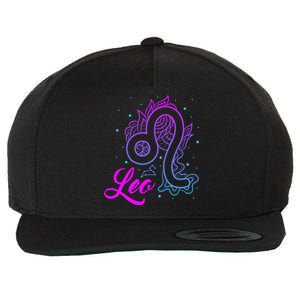 Leo Gift Wool Snapback Cap