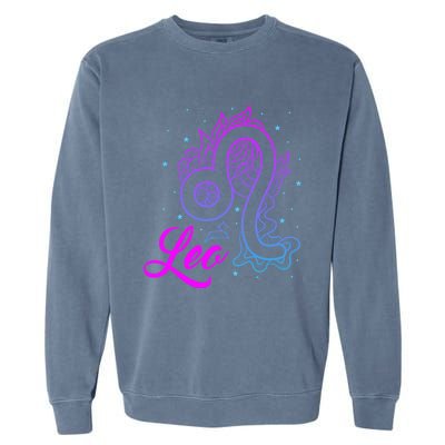 Leo Gift Garment-Dyed Sweatshirt