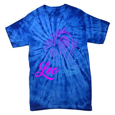 Leo Gift Tie-Dye T-Shirt