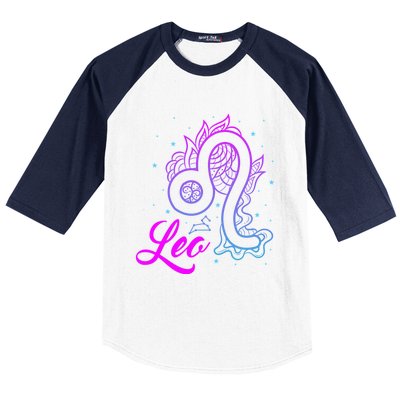 Leo Gift Baseball Sleeve Shirt