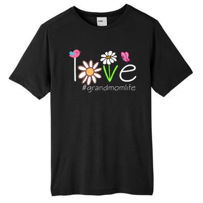 Love Grandmom Life Cute Matching Family Tall Fusion ChromaSoft Performance T-Shirt