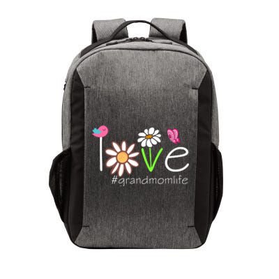 Love Grandmom Life Cute Matching Family Vector Backpack