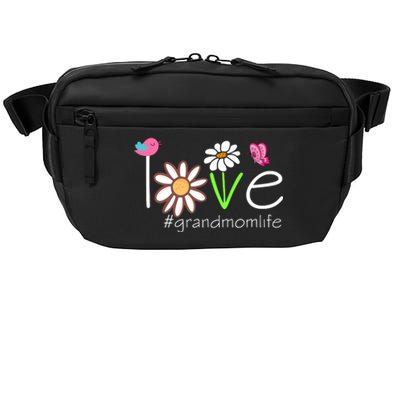 Love Grandmom Life Cute Matching Family Crossbody Pack