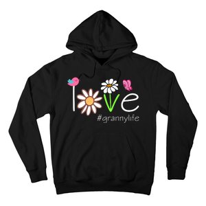 Love Granny Life Cute Matching Family Hoodie