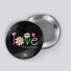 Love Granny Life Cute Matching Family Button