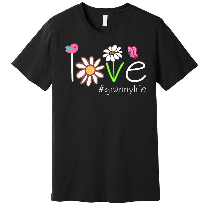 Love Granny Life Cute Matching Family Premium T-Shirt