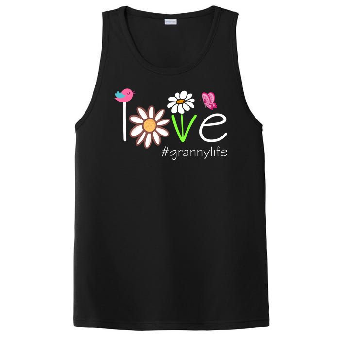 Love Granny Life Cute Matching Family PosiCharge Competitor Tank