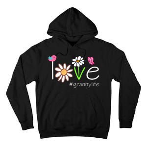 Love Granny Life Cute Matching Family Tall Hoodie