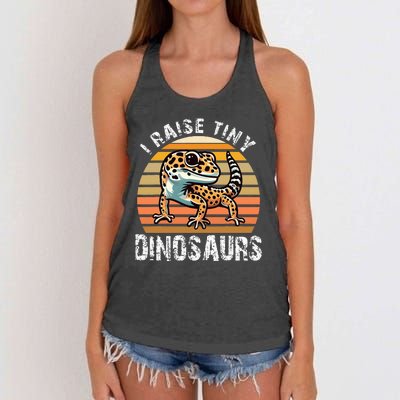 Leopard Gecko Women's Knotted Racerback Tank