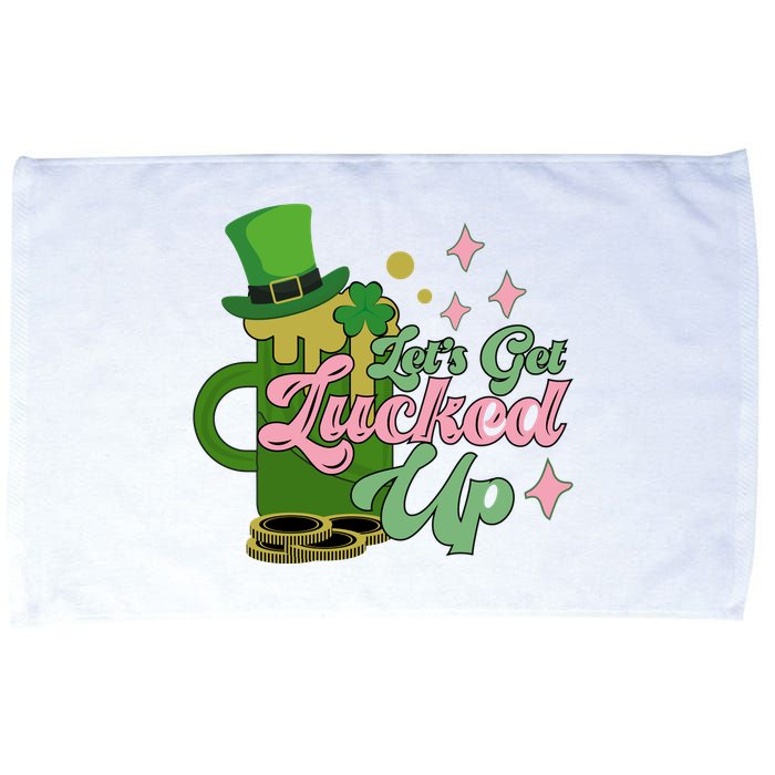 Let's Get Lucked Up St Patrick's Microfiber Hand Towel