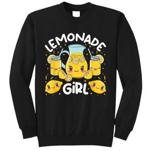 Lemonade Girl Lemonade Stand Boss Sweatshirt