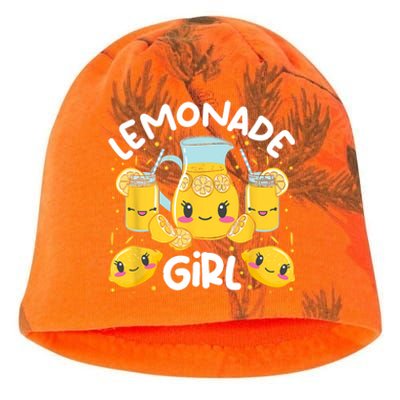 Lemonade Girl Lemonade Stand Boss Kati - Camo Knit Beanie