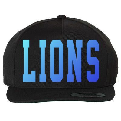 Lions Gift Wool Snapback Cap