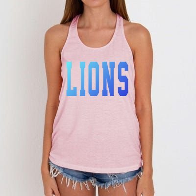 Lions Gift Women's Knotted Racerback Tank