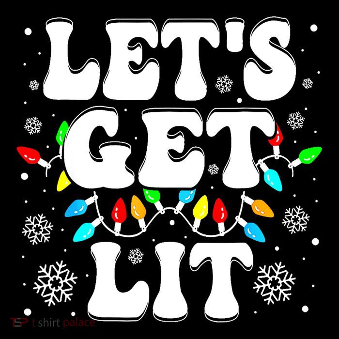 LetS Get Lit Funny Christmas Lights Xmas Pajamas Holiday Impact Tech Backpack
