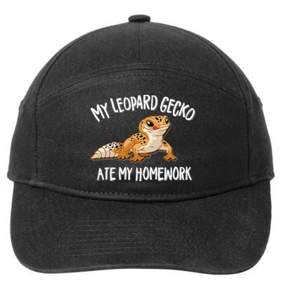 Leopard Gecko 7-Panel Snapback Hat