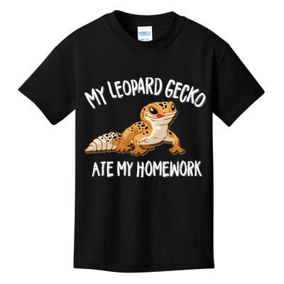 Leopard Gecko Kids T-Shirt