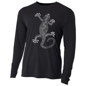 Lizard Gift Lizard Lover Gift Cooling Performance Long Sleeve Crew