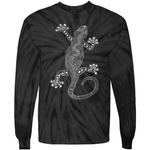 Lizard Gift Lizard Lover Gift Tie-Dye Long Sleeve Shirt